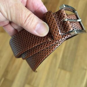 Daniele Marinelli leather belt